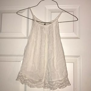 White tank top